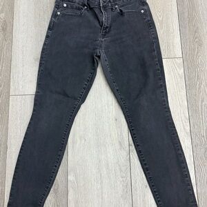 GAP Women's Charcoal Skinny Jeans